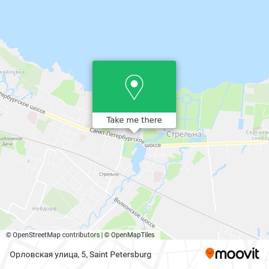 Орловская улица, 5 map
