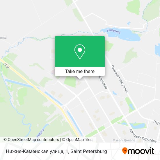 Нижне-Каменская улица, 1 map