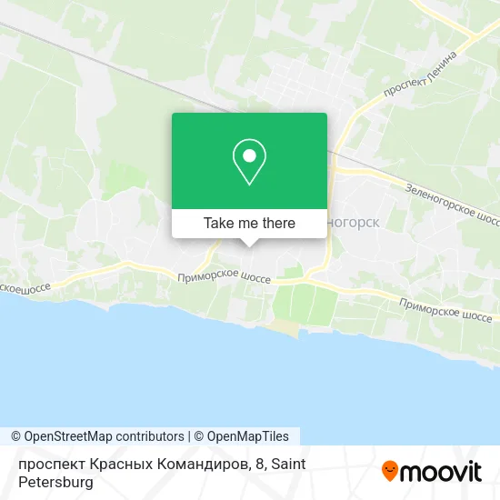 проспект Красных Командиров, 8 map