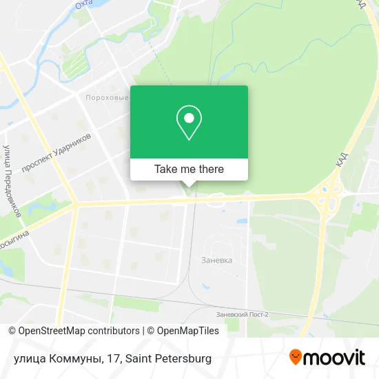 улица Коммуны, 17 map
