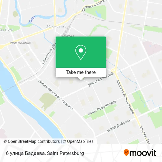 6 улица Бадаева map