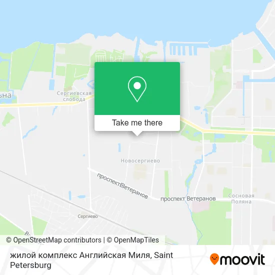 жилой комплекс Английская Миля map
