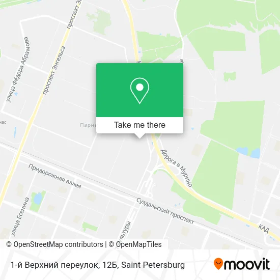 1-й Верхний переулок, 12Б map