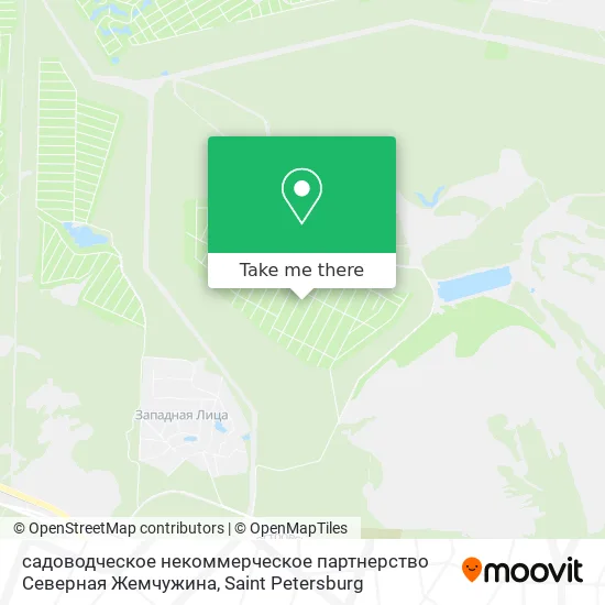 садоводческое некоммерческое партнерство Северная Жемчужина map