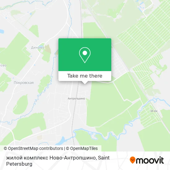 жилой комплекс Ново-Антропшино map