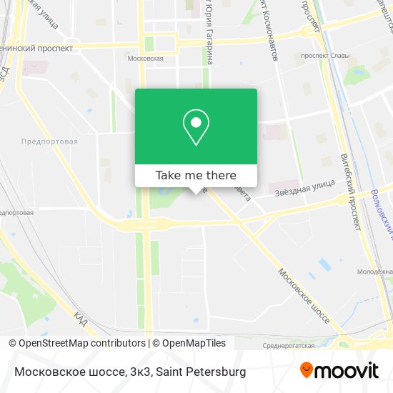 Московское шоссе, 3к3 map