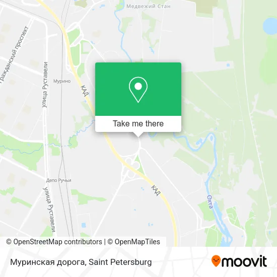 Муринская дорога map
