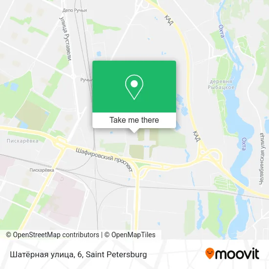 Шатёрная улица, 6 map