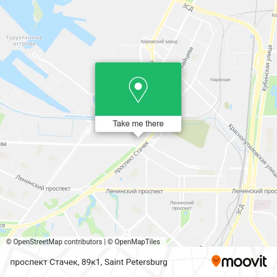 проспект Стачек, 89к1 map