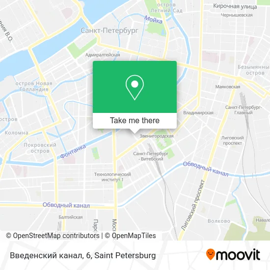 Введенский канал, 6 map