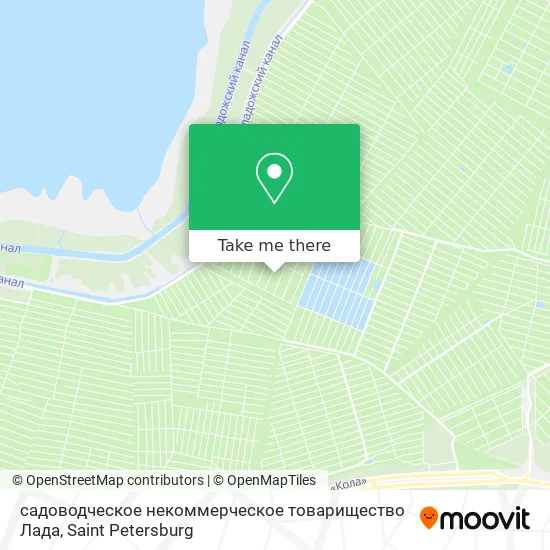 садоводческое некоммерческое товарищество Лада map