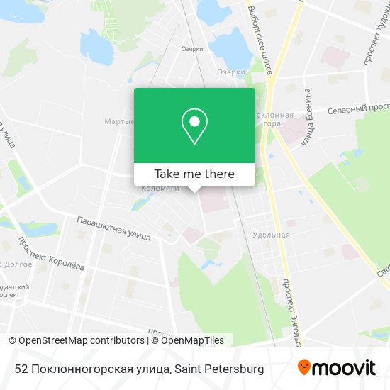 52 Поклонногорская улица map