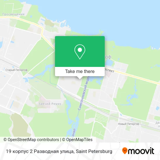 19 корпус 2 Разводная улица map