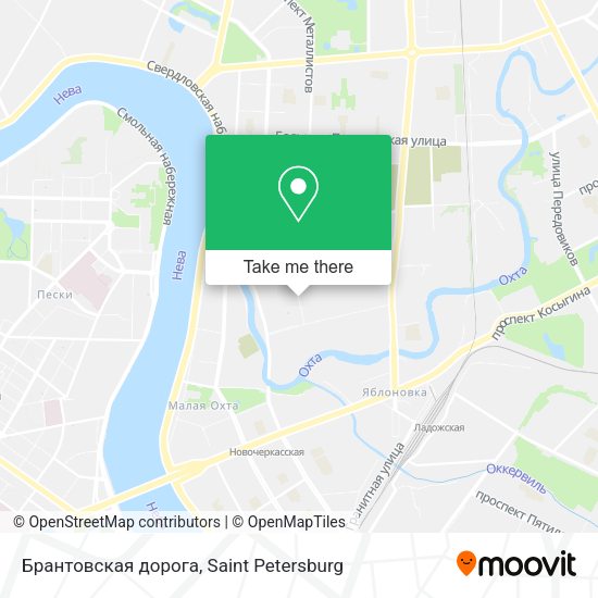 Брантовская дорога map