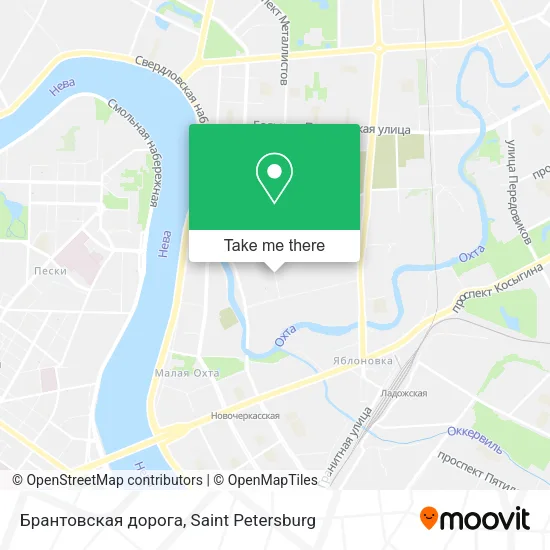 Брантовская дорога map