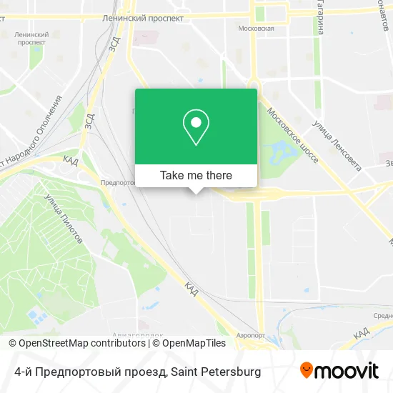 4-й Предпортовый проезд map