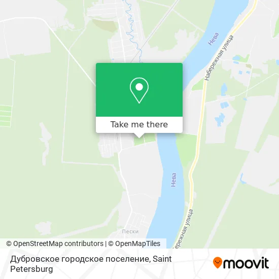 Дубровское городское поселение map