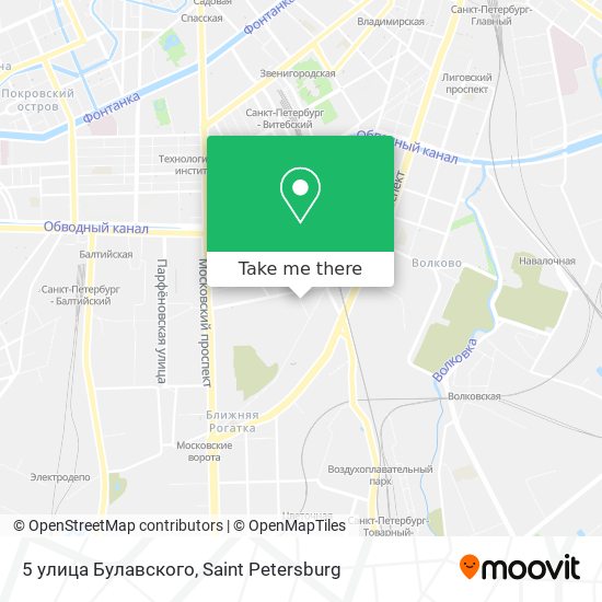 5 улица Булавского map