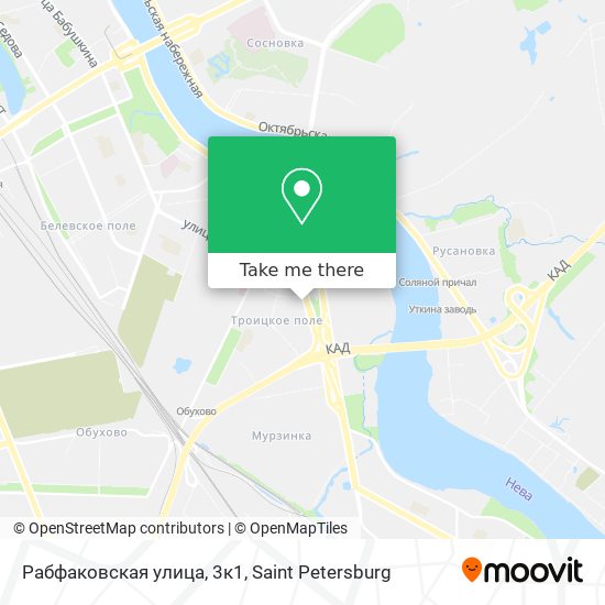 Рабфаковская улица, 3к1 map