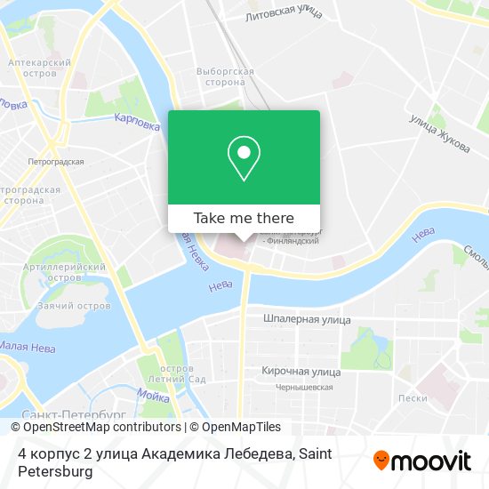 4 корпус 2 улица Академика Лебедева map