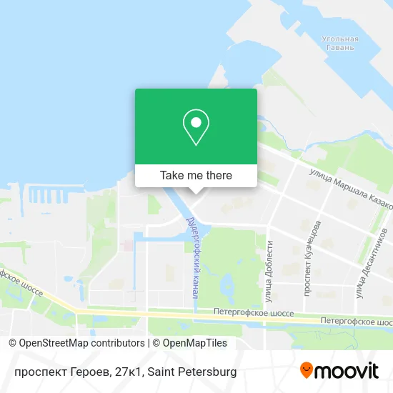 проспект Героев, 27к1 map