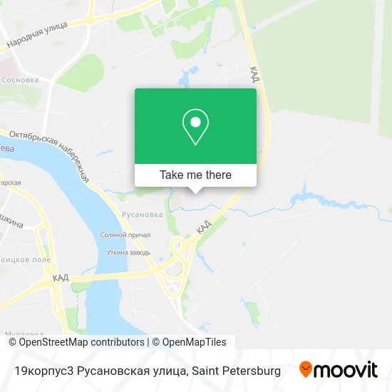 19корпус3 Русановская улица map