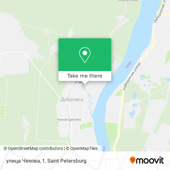 улица Чехова, 1 map