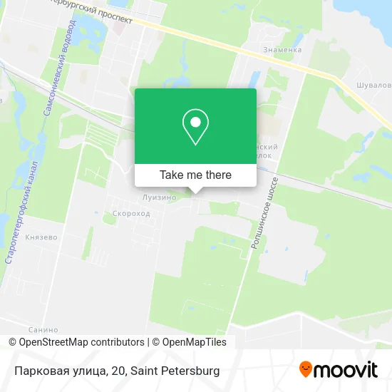 Парковая улица, 20 map