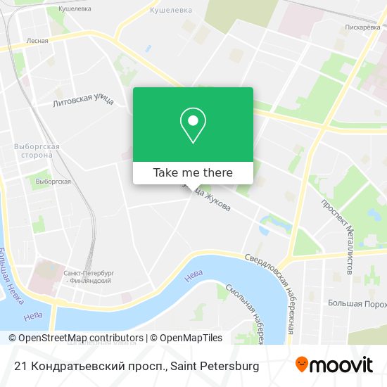 21 Кондратьевский просп. map