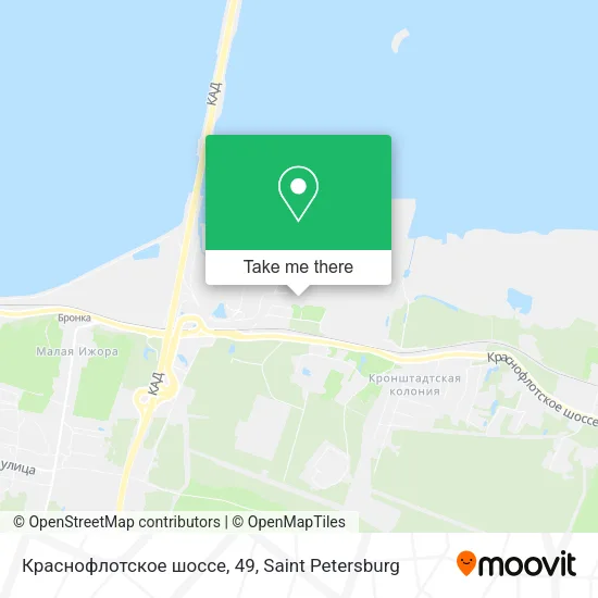 Краснофлотское шоссе, 49 map