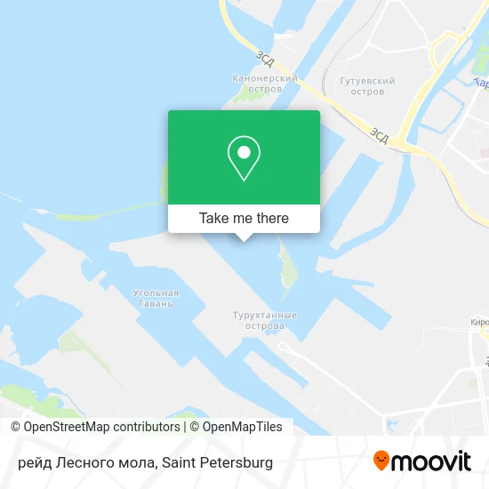 рейд Лесного мола map