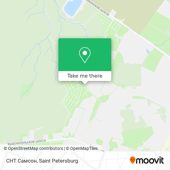 СНТ Самсон map