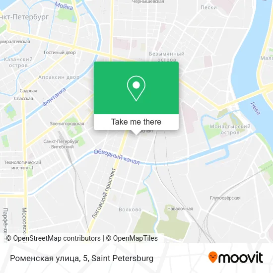 Роменская улица, 5 map