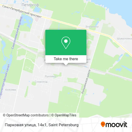 Парковая улица, 14к1 map