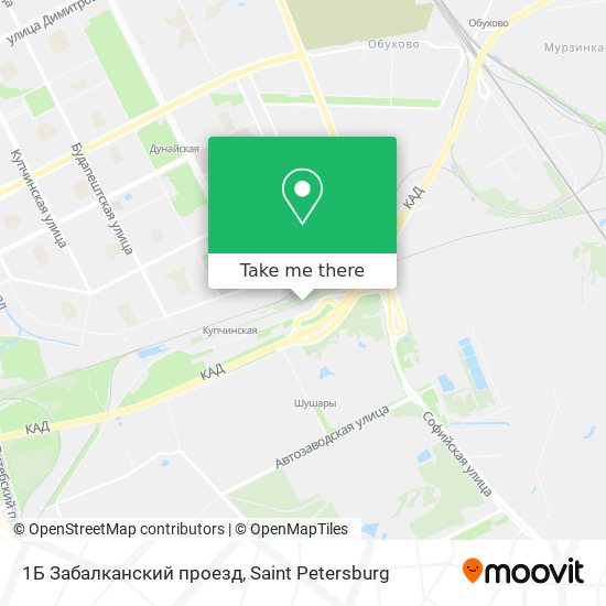 1Б Забалканский проезд map