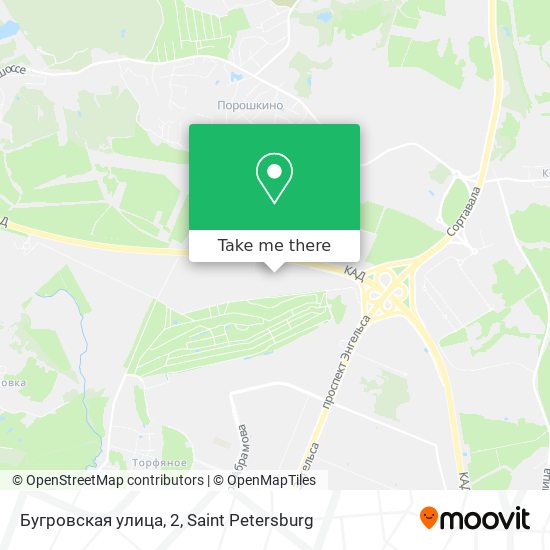 Бугровская улица, 2 map