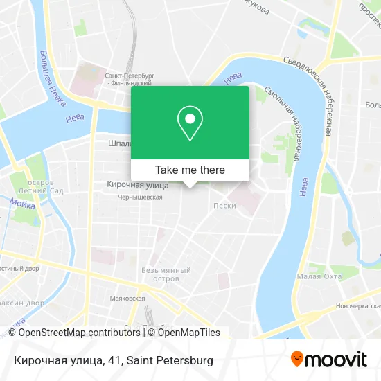 Кирочная улица, 41 map