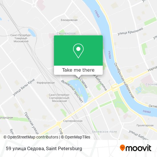 59 улица Седова map