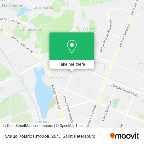 улица Композиторов, 26/3 map