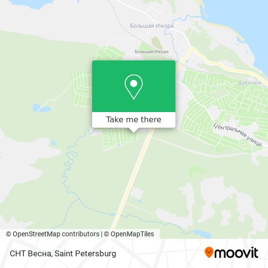 СНТ Весна map