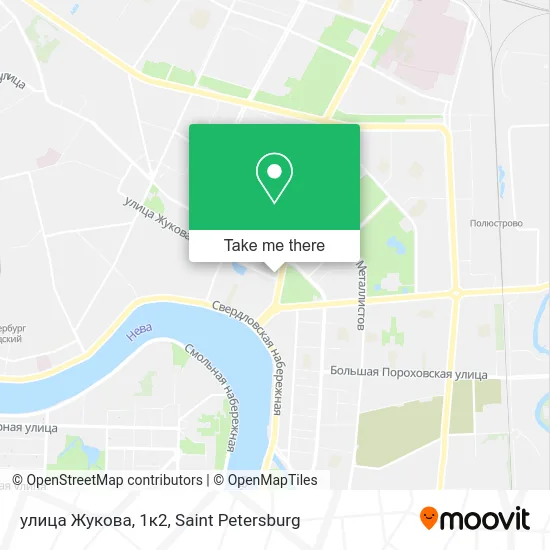 улица Жукова, 1к2 map