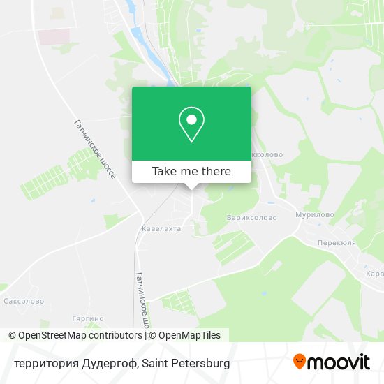 территория Дудергоф map