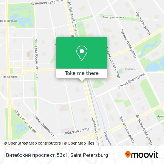 Витебский проспект, 53к1 map