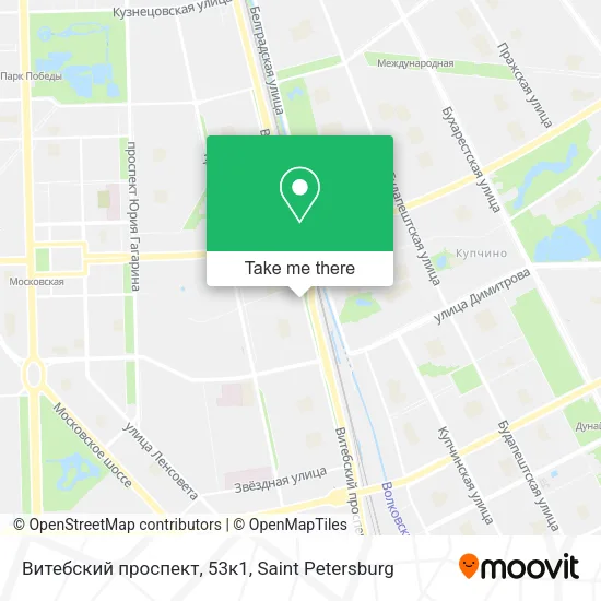 Витебский проспект, 53к1 map