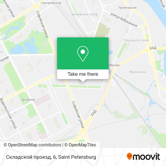 Складской проезд, 6 map