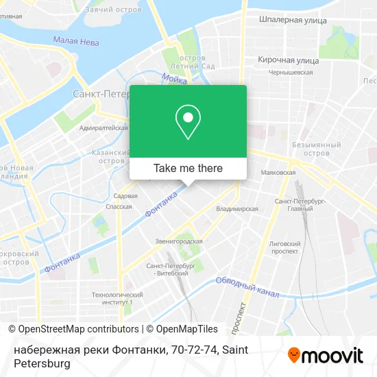 набережная реки Фонтанки, 70-72-74 map