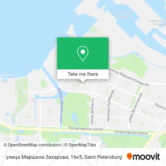 улица Маршала Захарова, 16к5 map