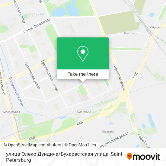улица Олеко Дундича / Бухарестская улица map