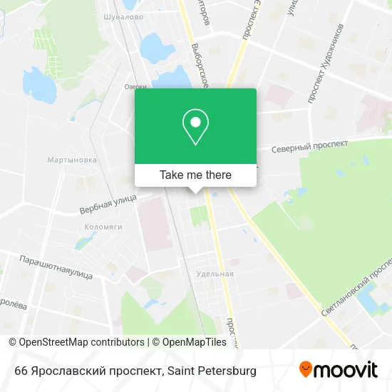 66 Ярославский проспект map