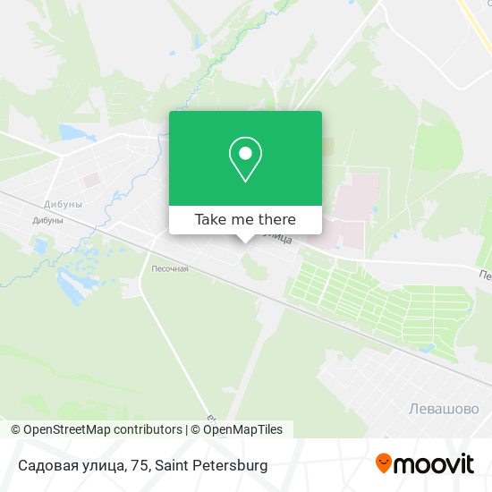 Садовая улица, 75 map